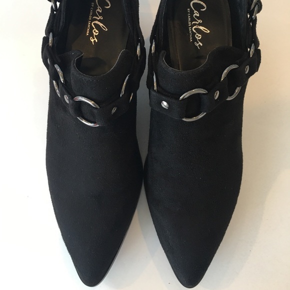 Carlos Santana 🎸 Pointer Bootie Pointed Toe New - Picture 2 of 7